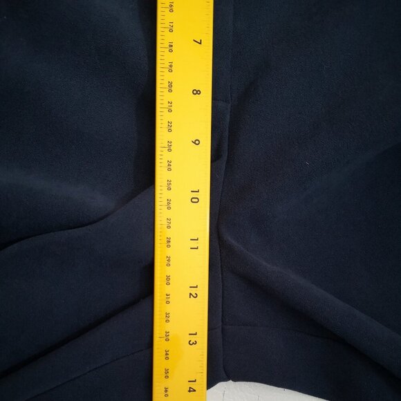 Penmans Ladies Size 12 Navy Straight Legs Zipper & Button Closure Pants - Picture 10 of 11